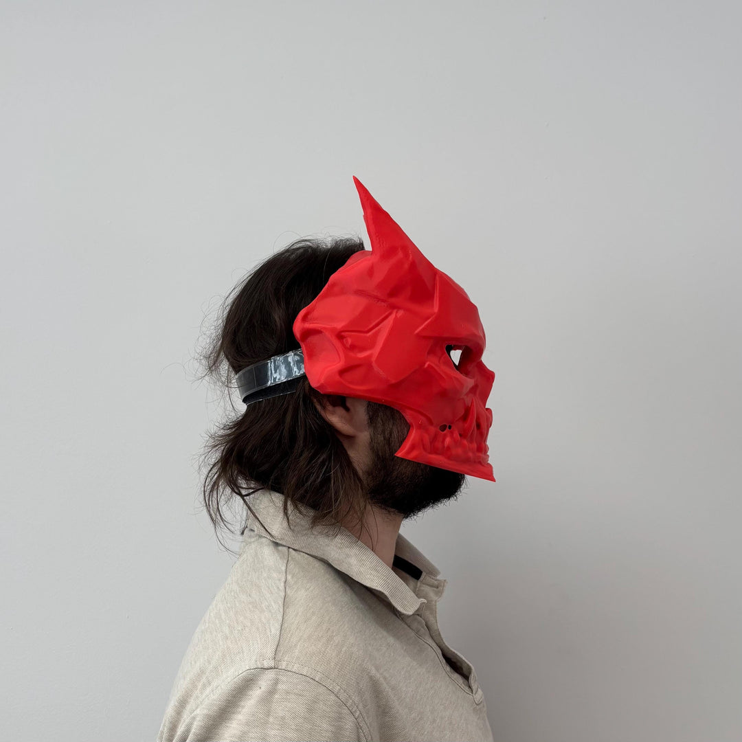 Demon Mask | Japanese Oni / Hannya Tradition Inspired Cosplay | Velcro Strap Included