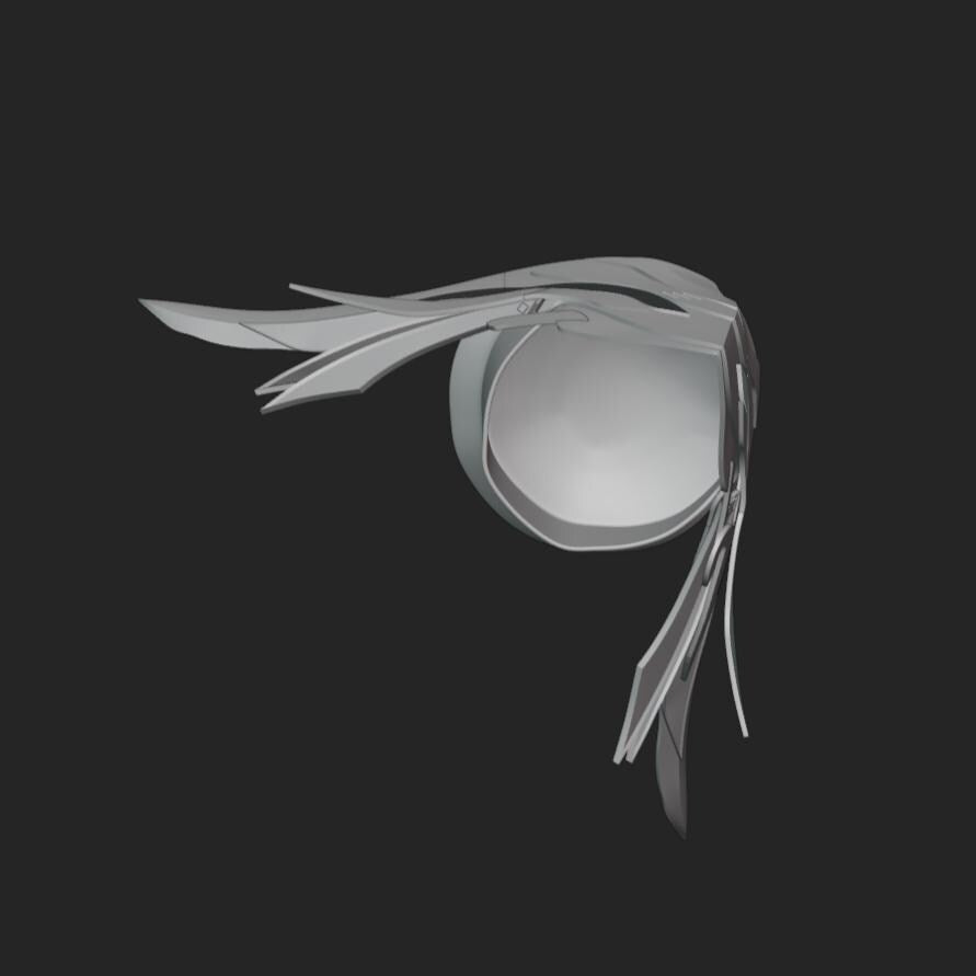 Antonio Salieri Fate Mask Stl File | Antonio Salieri Fate Mask Digital File