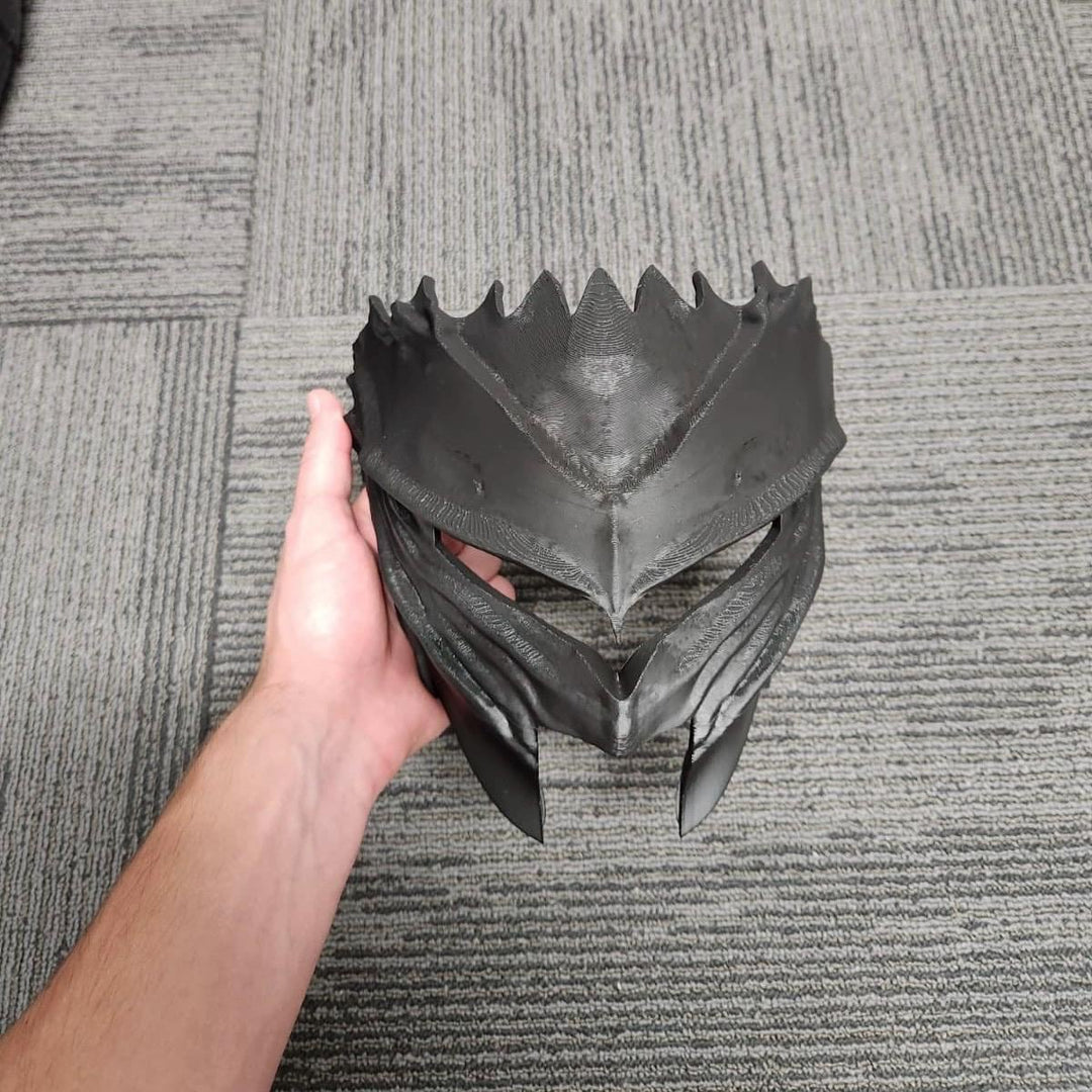 Fanmade Knight Mask | Great Gift for Cosplay Fans | Includes Velcro Strap