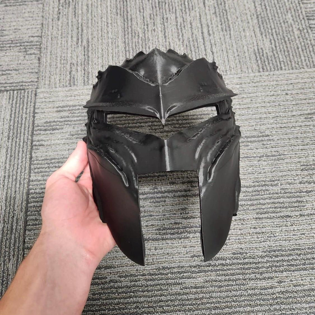 Fanmade Knight Mask | Great Gift for Cosplay Fans | Includes Velcro Strap