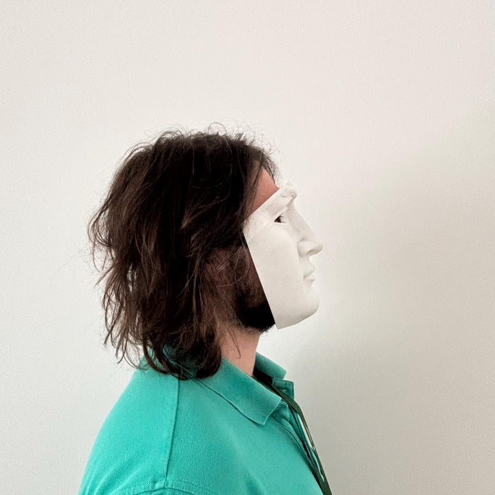 David Front Mask/Cosplay | Pick Any Color | Halloween Mask with Velcro Strap Included