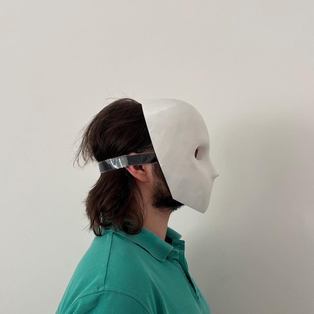 Faceless Killer / Anonymous Mask | Pick Any Color | Halloween Mask with Velcro Strap Included