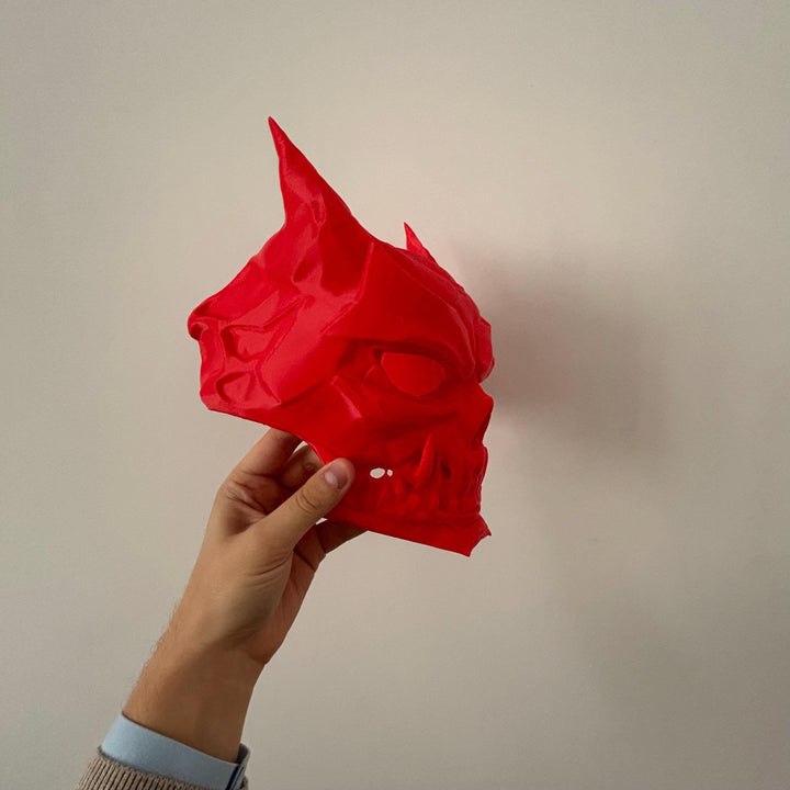 Demon Mask | Japanese Oni / Hannya Tradition Inspired Cosplay | Velcro Strap Included
