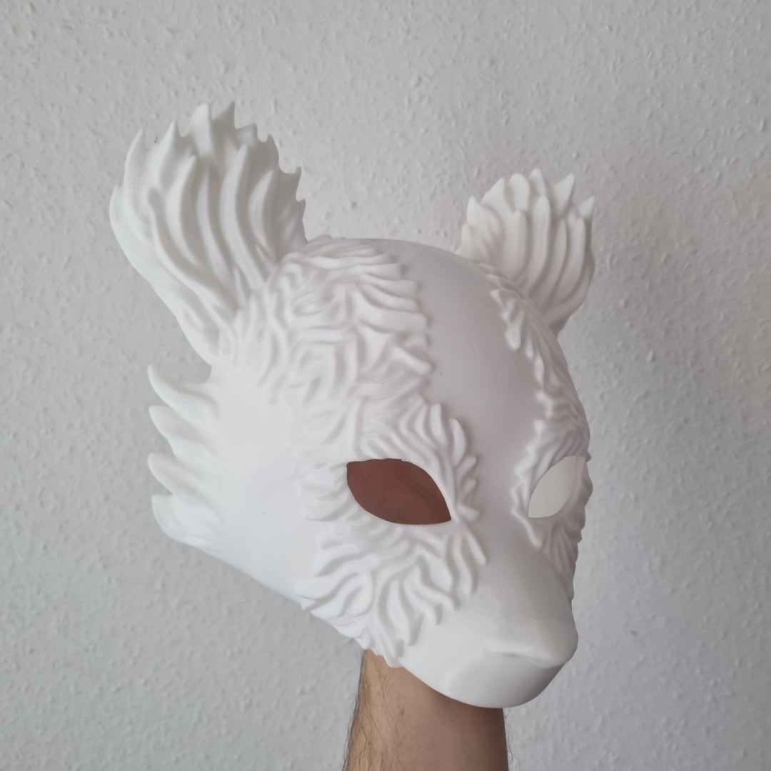 Badger Mask | | Front Badger Cosplay | Pick Any Color | Halloween Mask with Velcro Strap Included