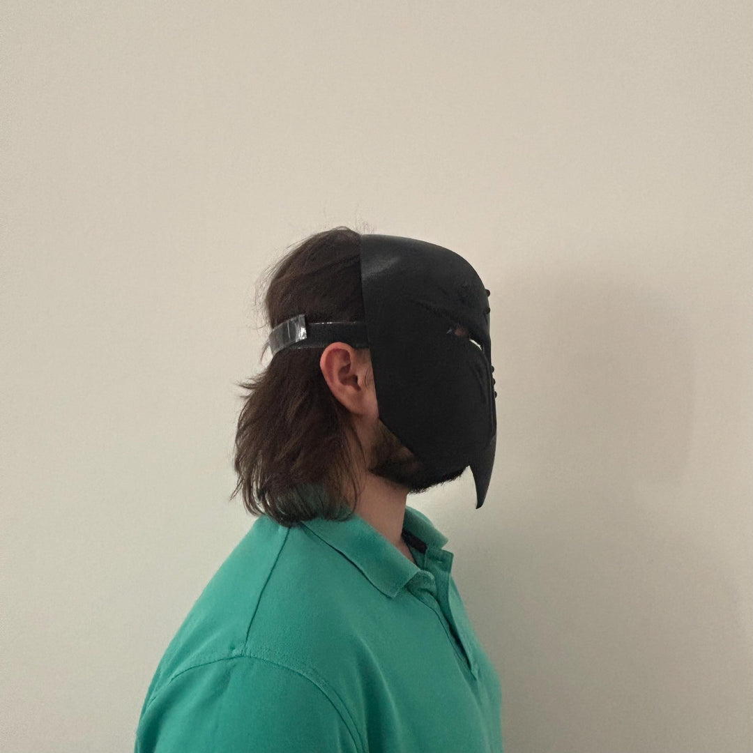 Silent Salt Cookie Front Mask | Halloween Mask