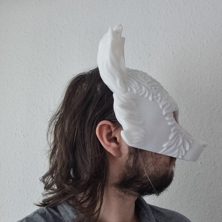 Badger Mask | | Front Badger Cosplay | Pick Any Color | Halloween Mask with Velcro Strap Included