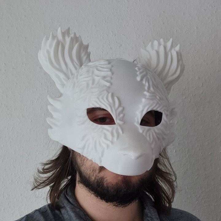 Badger Mask | | Front Badger Cosplay | Pick Any Color | Halloween Mask with Velcro Strap Included