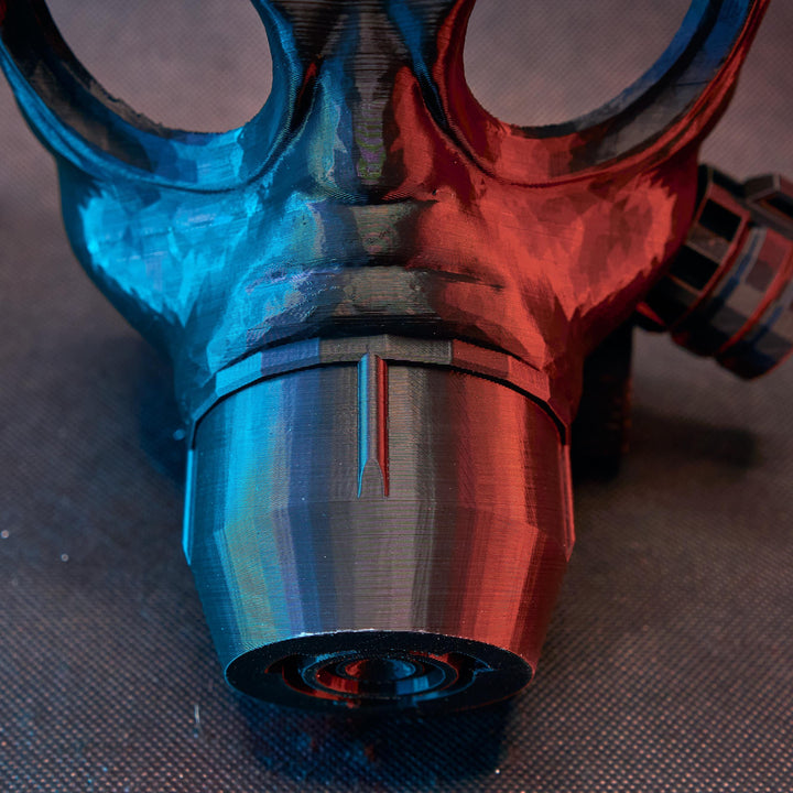 Gas Mask Cosplay | Pick Any Color | Halloween Mask with Velcro Strap Included