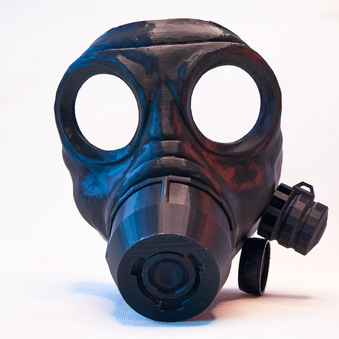 Gas Mask Cosplay | Pick Any Color | Halloween Mask with Velcro Strap Included