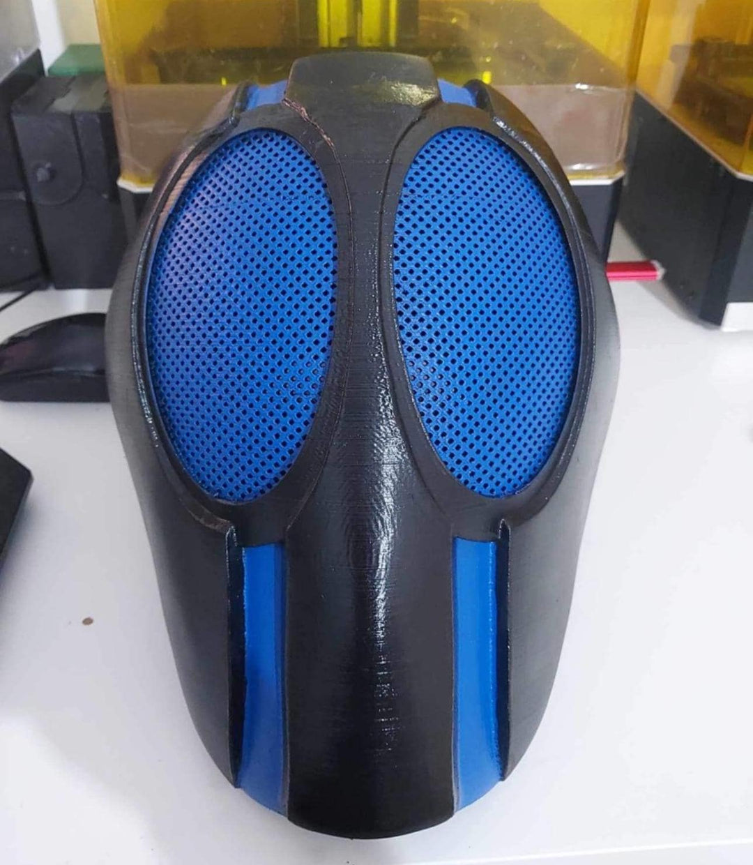 Superhero Inspired Mask | Pick Any Color | Halloween Mask with Velcro Strap Included