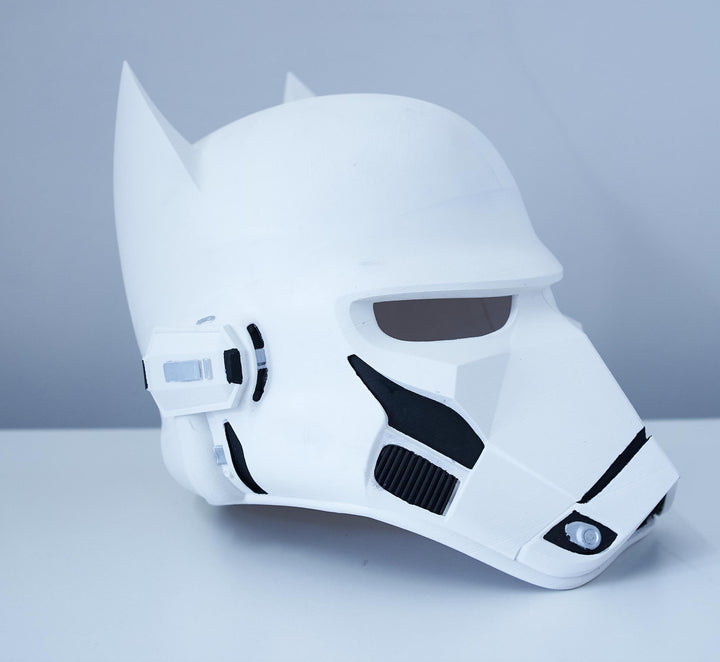 Batman x Stormtrooper Inspired Mask | Perfect Gift for Cosplay &amp; Costume Fans