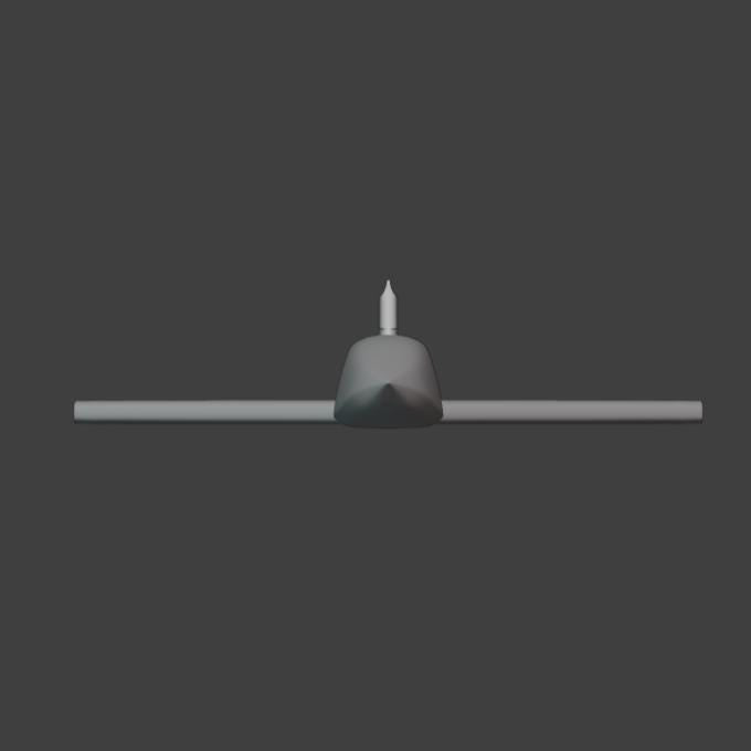 Lockheed AGM-158 Jassm Flying Stl File | Lockheed AGM-158 Jassm Flying Digital File