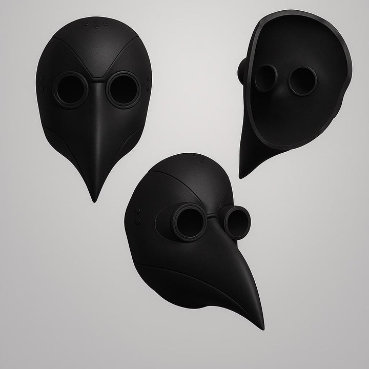 Plauge Doctor Gas Mask 3d Stl File | Plauge Doctor Gas Mask Digital File