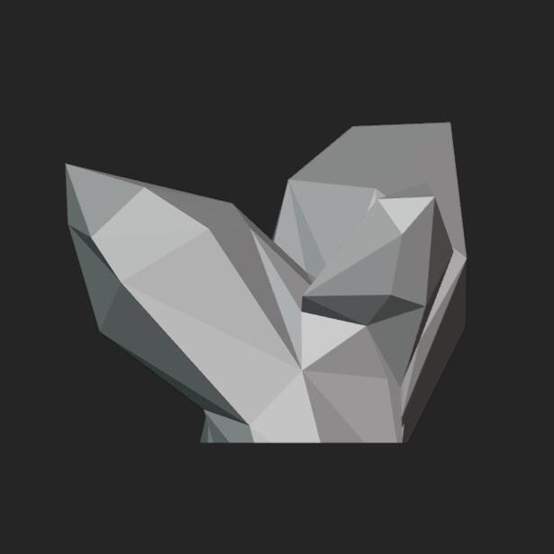 Crystal Set For Basing 3d Stl File | Crystal Set For Basing Digital File