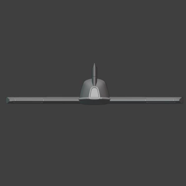 Lockheed AGM-158 Jassm Flying Stl File | Lockheed AGM-158 Jassm Flying Digital File