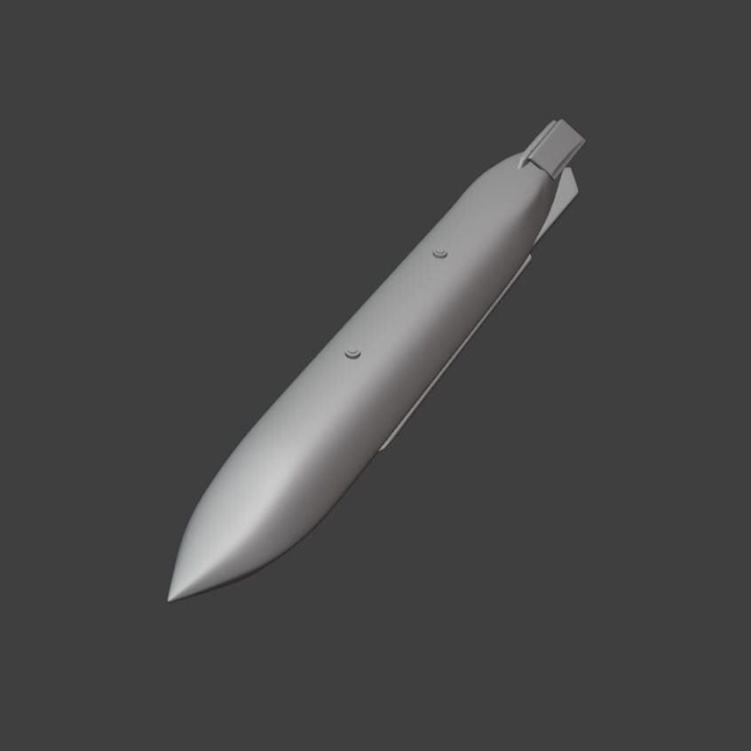 Lockheed AGM-158 Jassm Folded Stl File | Lockheed AGM-158 Jassm Folded Digital File