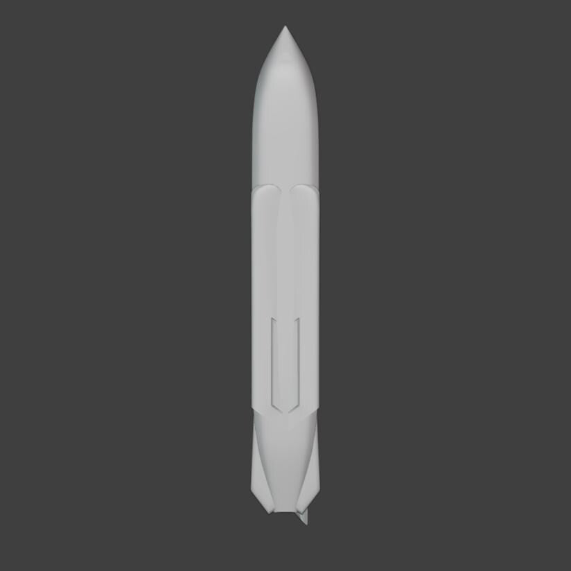 Lockheed AGM-158 Jassm Folded Stl File | Lockheed AGM-158 Jassm Folded Digital File