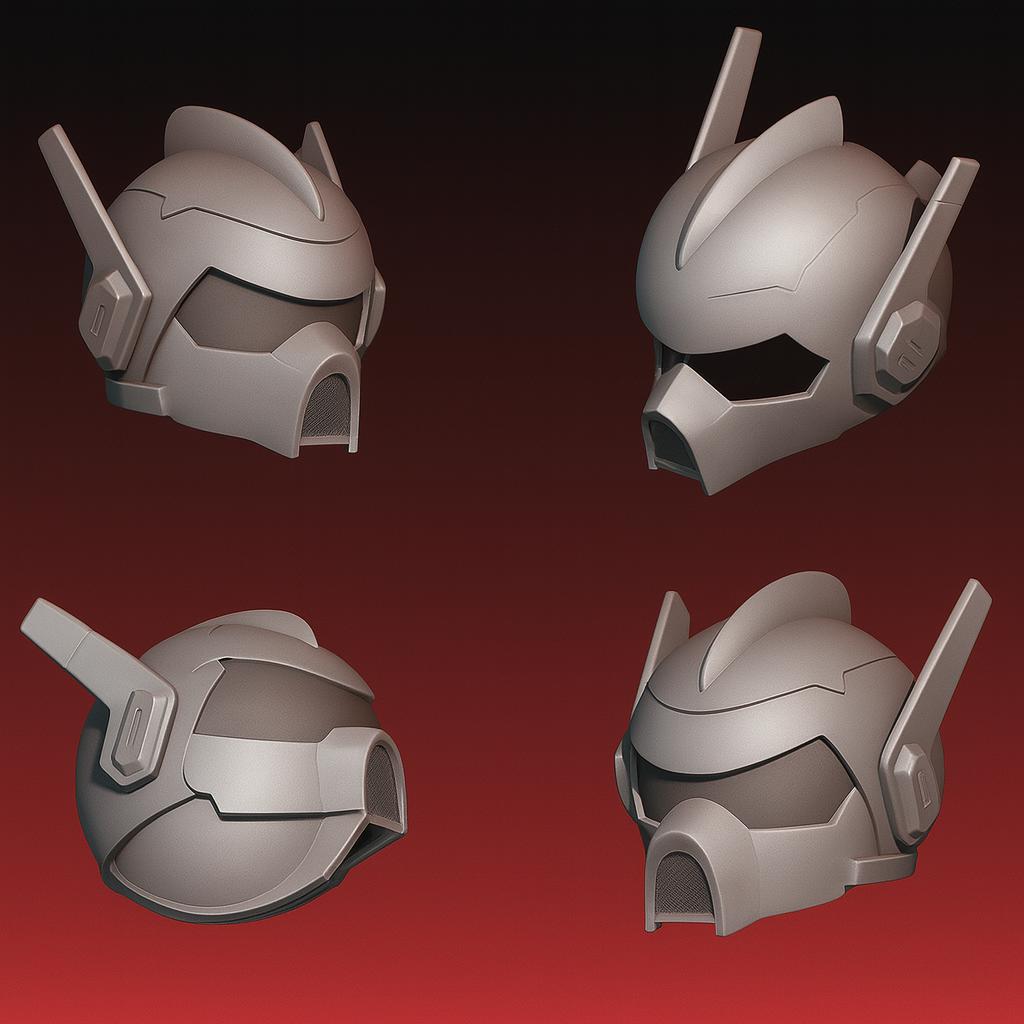Lord Phobos TWRP Mask 3d Stl File | Lord Phobos TWRP Mask Digital File