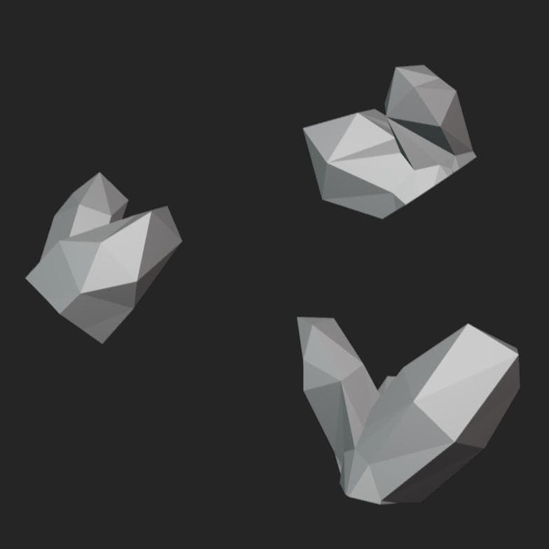 Crystal Set For Basing 3d Stl File | Crystal Set For Basing Digital File