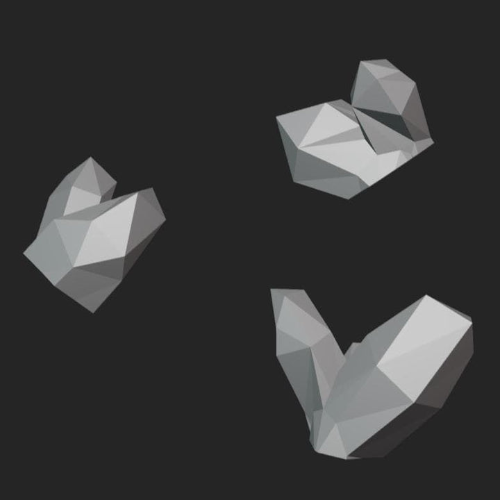 Crystal Set For Basing 3d Stl File | Crystal Set For Basing Digital File