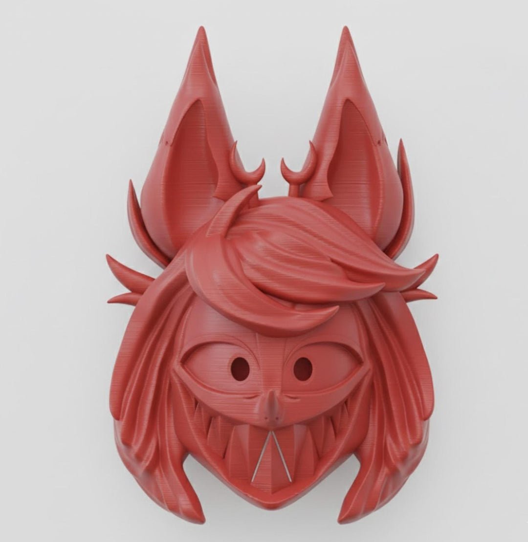 Alastor Inspired Mask | Pick Any Color |  Velcro Strap Included