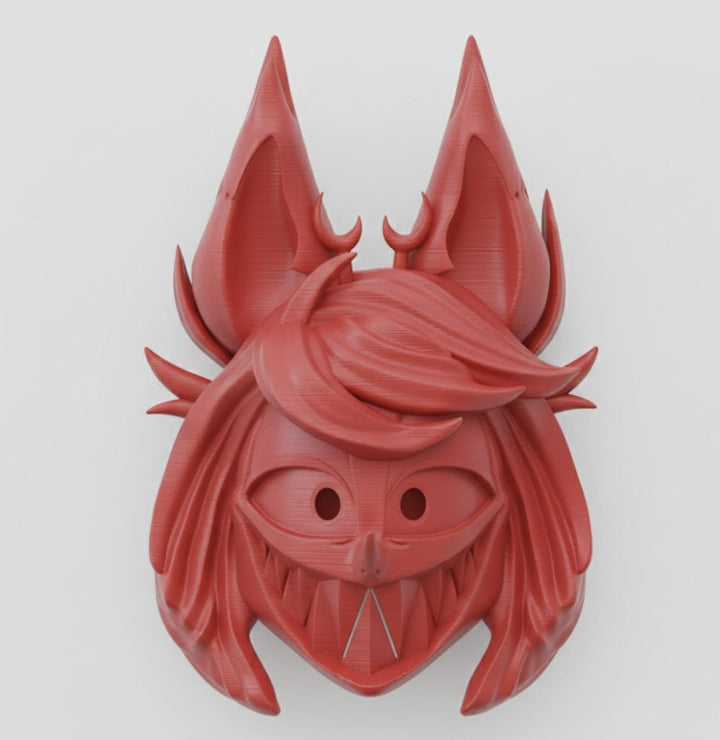 Alastor Inspired Mask | Pick Any Color |  Velcro Strap Included