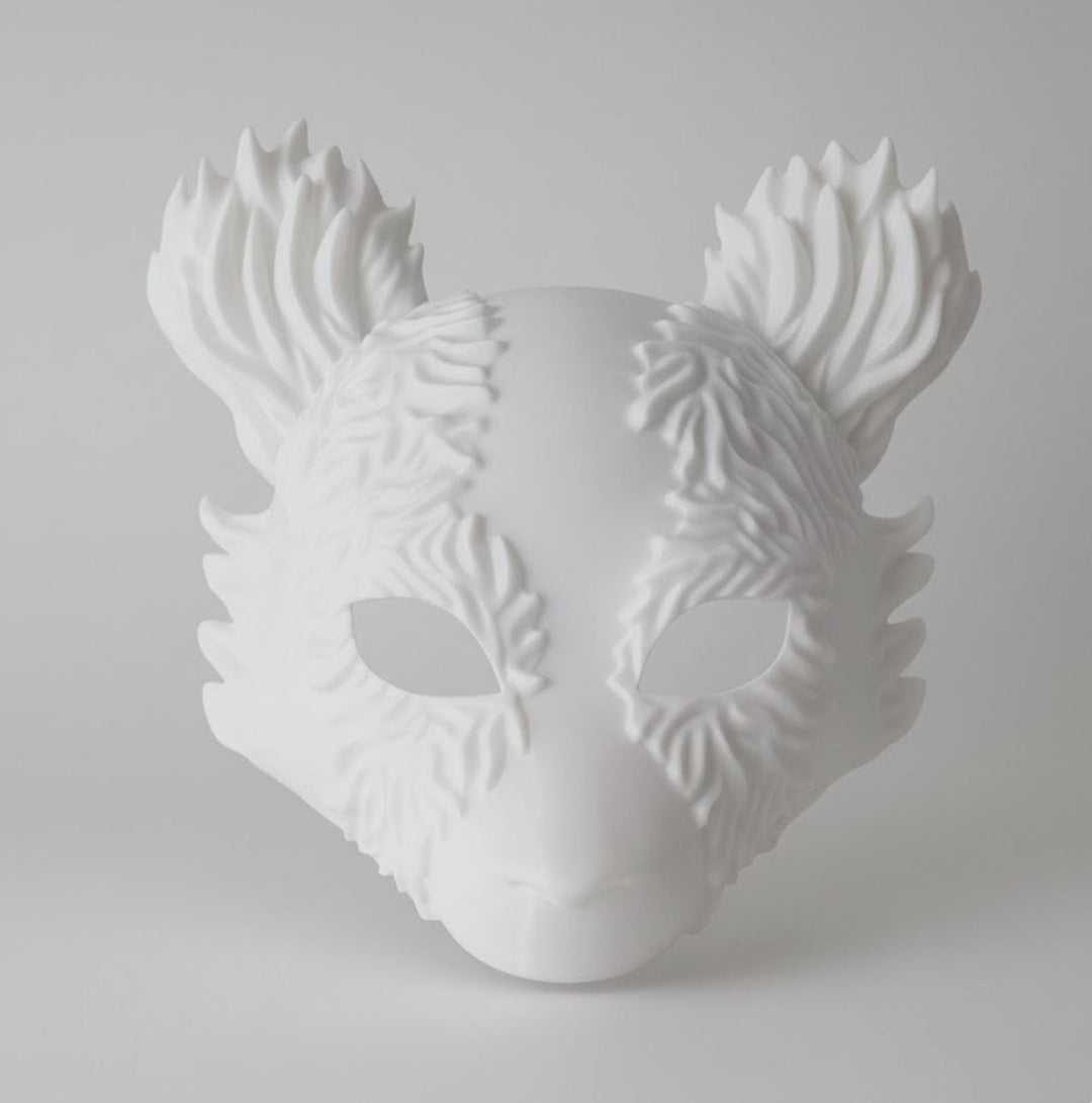 Badger Mask | | Front Badger Cosplay | Pick Any Color | Halloween Mask with Velcro Strap Included
