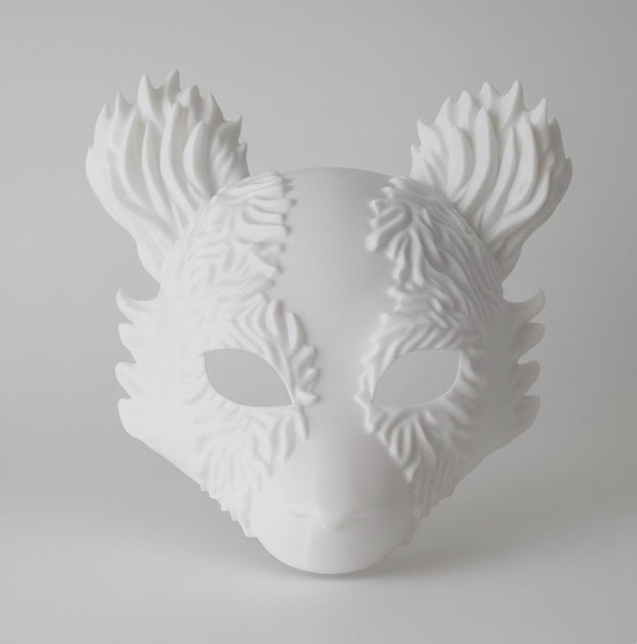 Badger Mask | | Front Badger Cosplay | Pick Any Color | Halloween Mask with Velcro Strap Included
