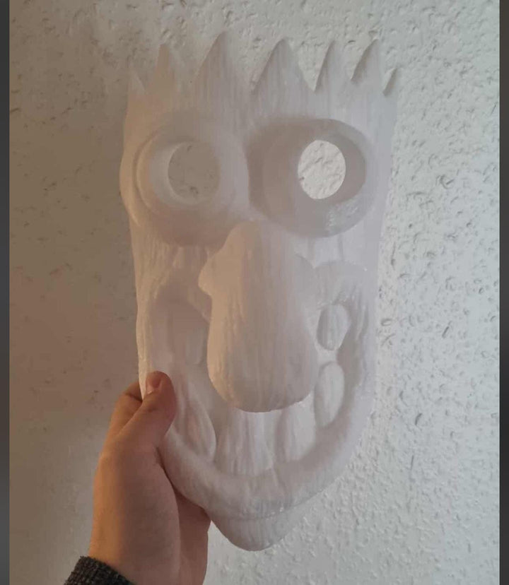 Ooga Booga Inspired Mask from Courage the Cowardly Dog | Eustace Mask Replica / Cosplay