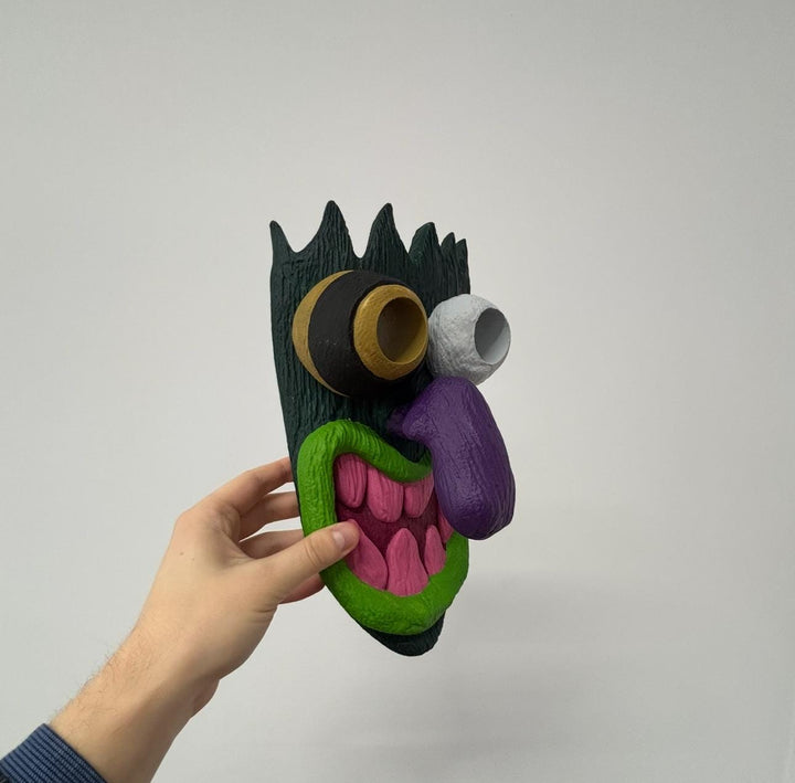 Ooga Booga Inspired Mask from Courage the Cowardly Dog | Eustace Mask Replica / Cosplay