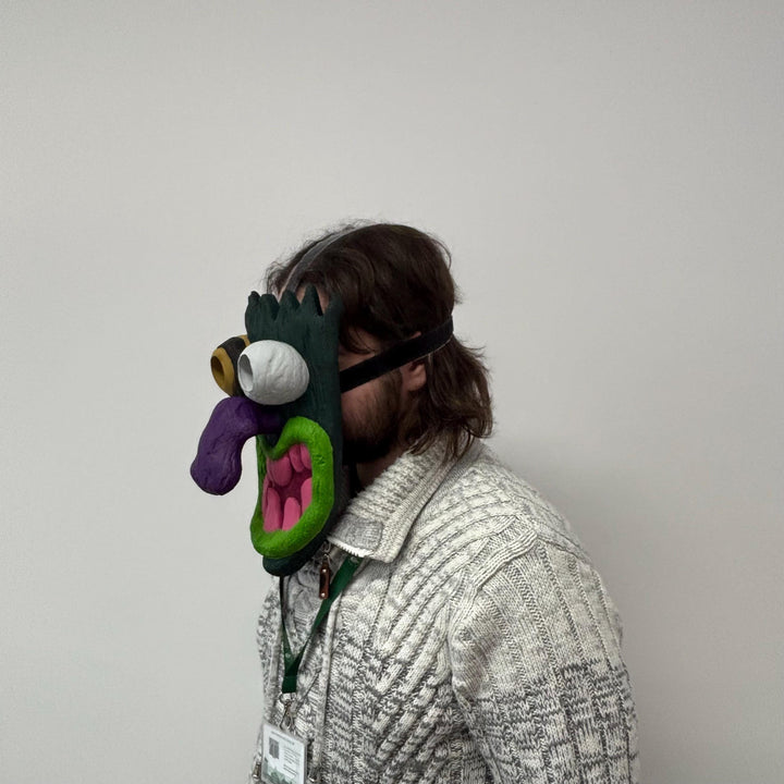 Ooga Booga Inspired Mask from Courage the Cowardly Dog | Eustace Mask Replica / Cosplay
