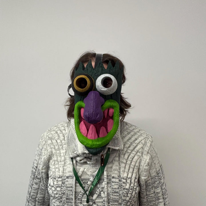 Ooga Booga Inspired Mask from Courage the Cowardly Dog | Eustace Mask Replica / Cosplay