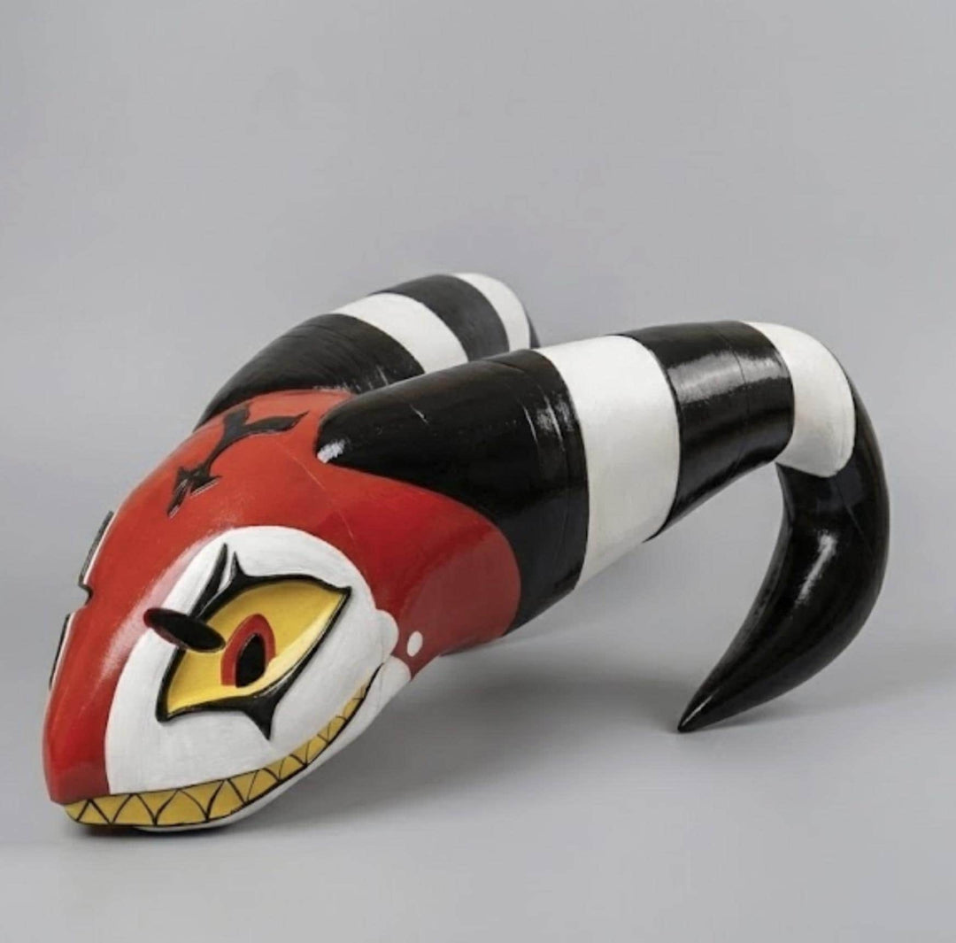 Blitzo Helluva Boss Inspired Mask/Helmet/Cosplay | Painted or Non-painted