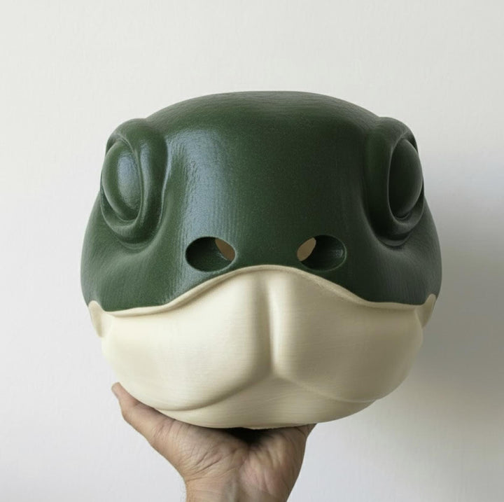 Turtle Mask - Fully Painted or Single Color