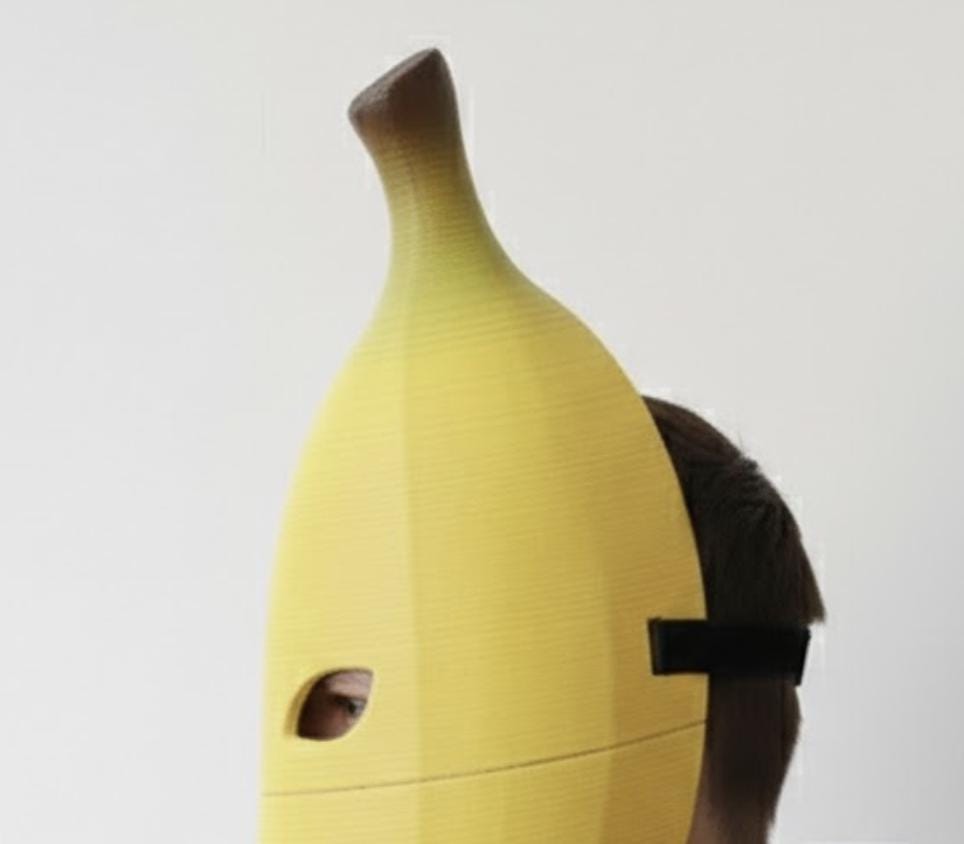 Banana Fruit Mask / Cosplay