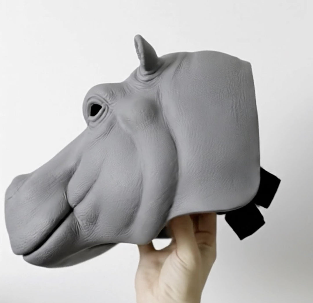 Hippo Mask / Cosplay | Hippopotamus Mask