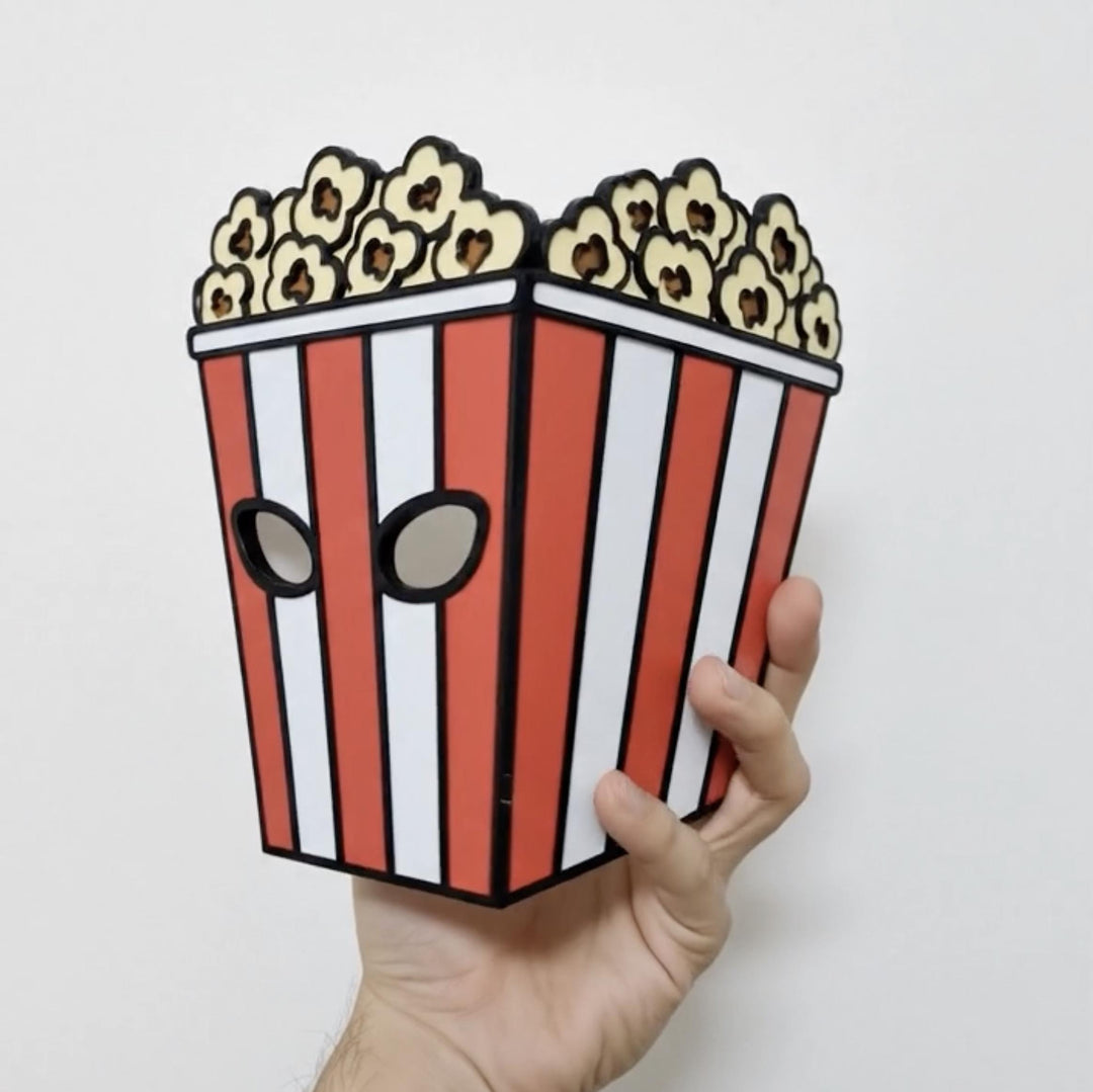 Popcorn Mask / Cosplay