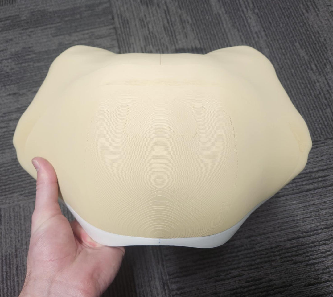 Frog Mask - Fully Painted or Single Color