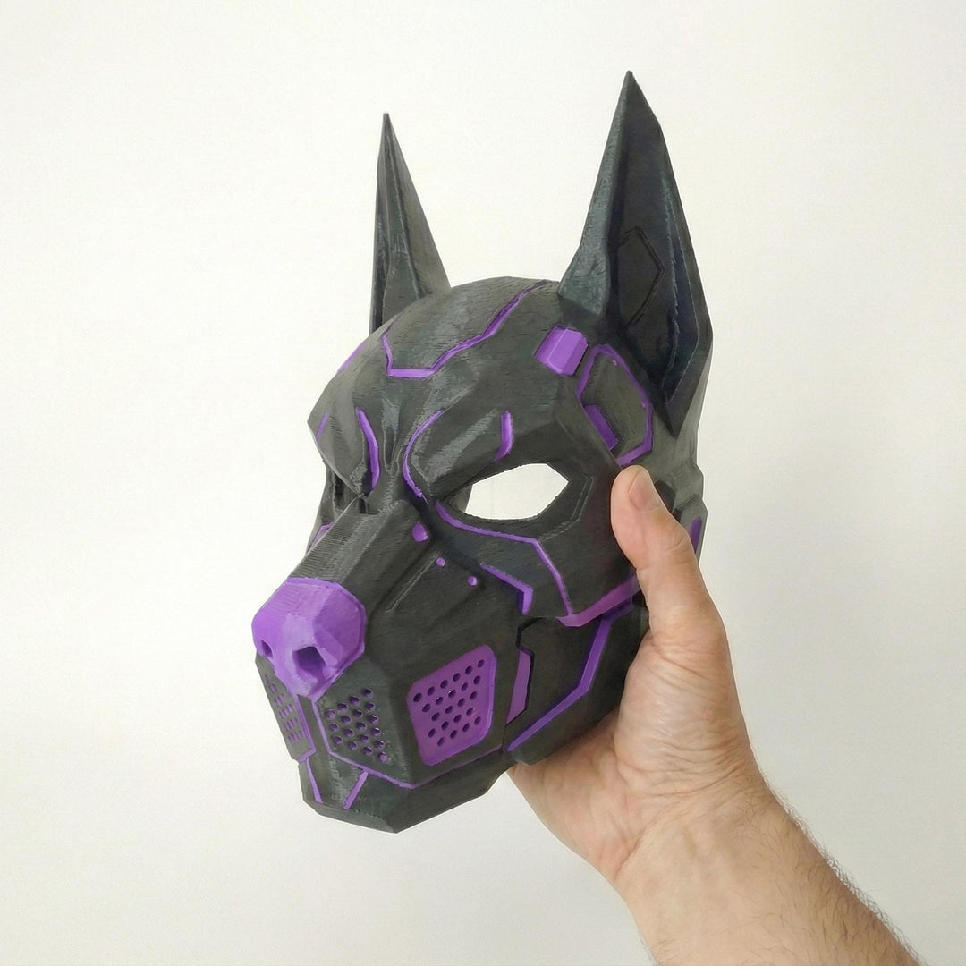 Cyber-Doberman Mask / Cosplay