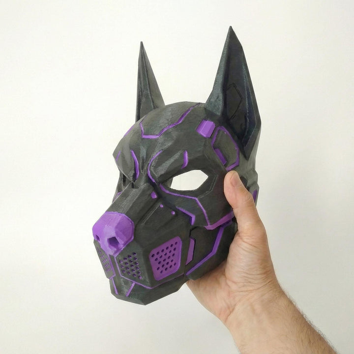 Cyber-Doberman Mask / Cosplay