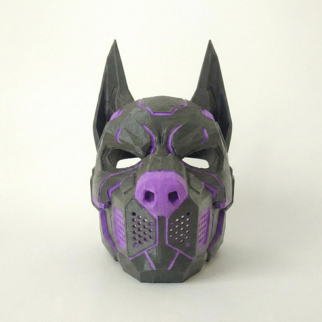 Cyber-Doberman Mask / Cosplay