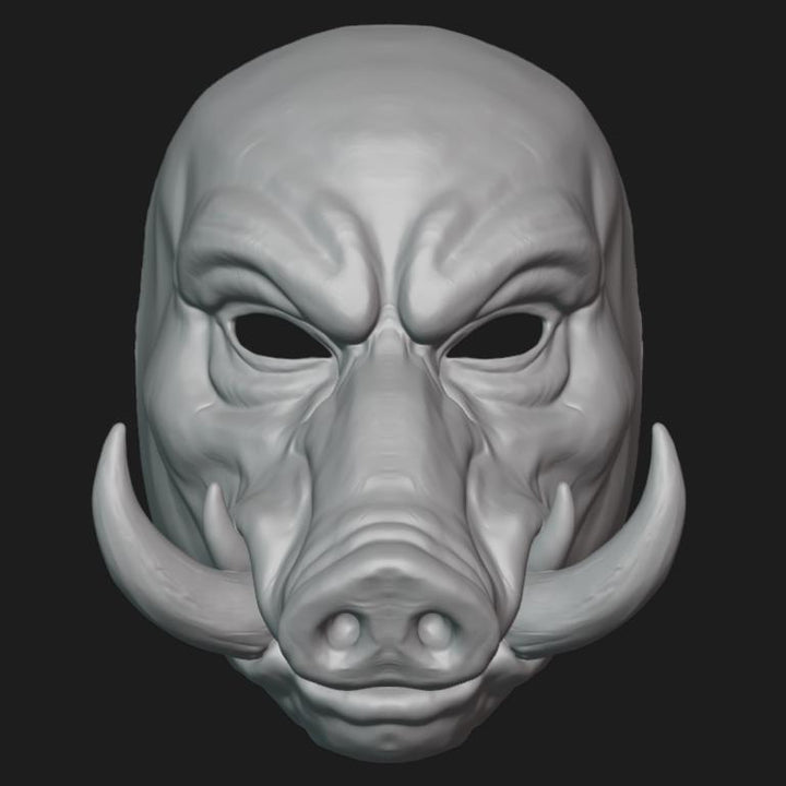 Boar Mask Stl File | Boar Mask Digital File