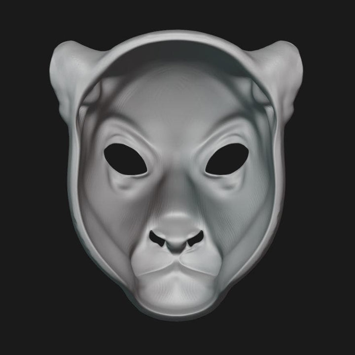 Jaguar Mask Stl File | Jaguar Mask Digital File