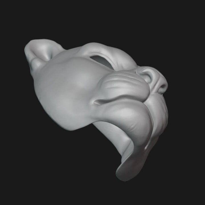 Jaguar Mask Stl File | Jaguar Mask Digital File