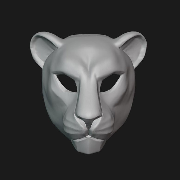 Lion Mask Stl File | Lion Mask Digital File