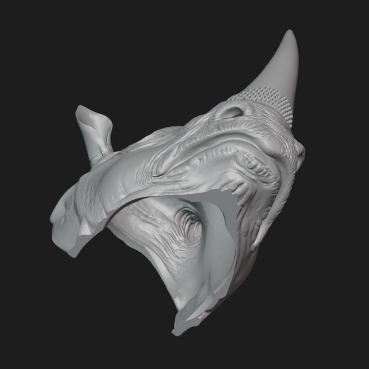 Rhino Mask Stl File | Rhino Mask Digital File