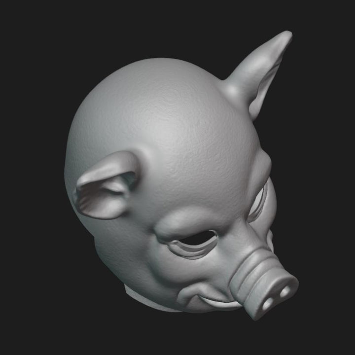 Pig Mask Stl File | Pig Mask Digital File