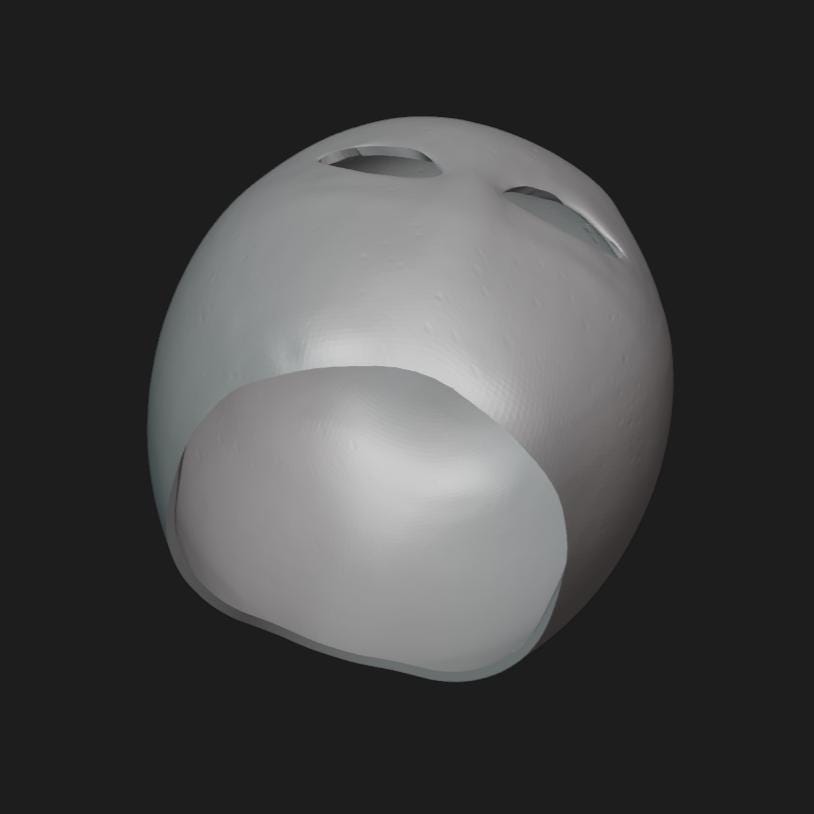 Apple Mask Stl File | Apple Mask Digital File