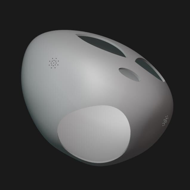 Alien Mask Stl File | Alien Mask Digital File