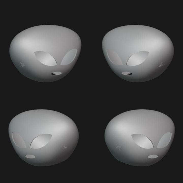 Alien Mask Stl File | Alien Mask Digital File